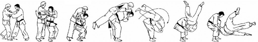 Figura 1. Técnica Ippon Seoi Nague