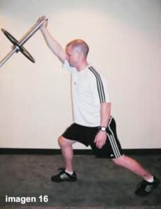 Power clean de un brazo y jerk