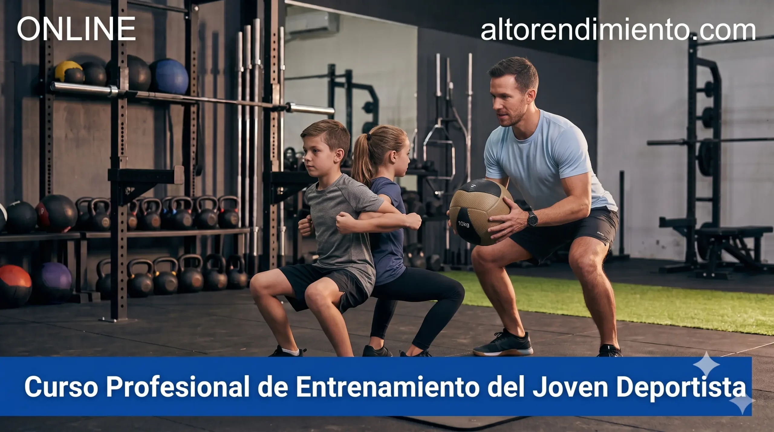 Curso entrenamiento para jóvenes deportistas