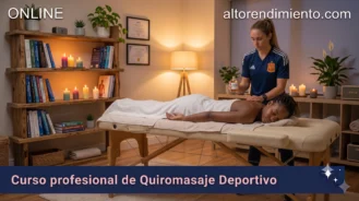 Curso quiromasaje deportivo