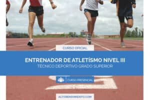 Curso oficial de técnico deportivo de atletismo nivel 2