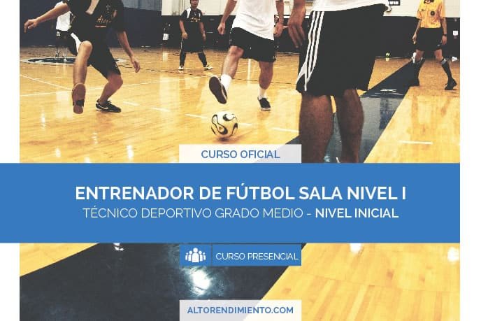 Curso de entrenador de fútbol sala gratis