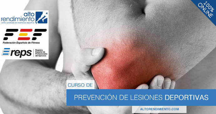 Curso de Prevención de Lesiones Deportivas avalado por la FEF.