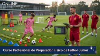 Curso preparación física de fútbol Junior